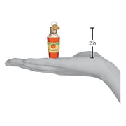 Old World Christmas Mini Pumpkin Spice Latte Ornament