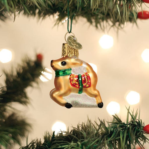 Old World Christmas Mini Reindeer Ornament
