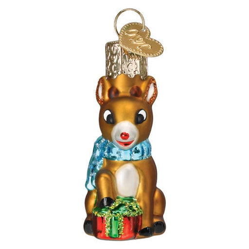 Old World Christmas Mini Rudolph The Red-Nosed Reindeer Ornament