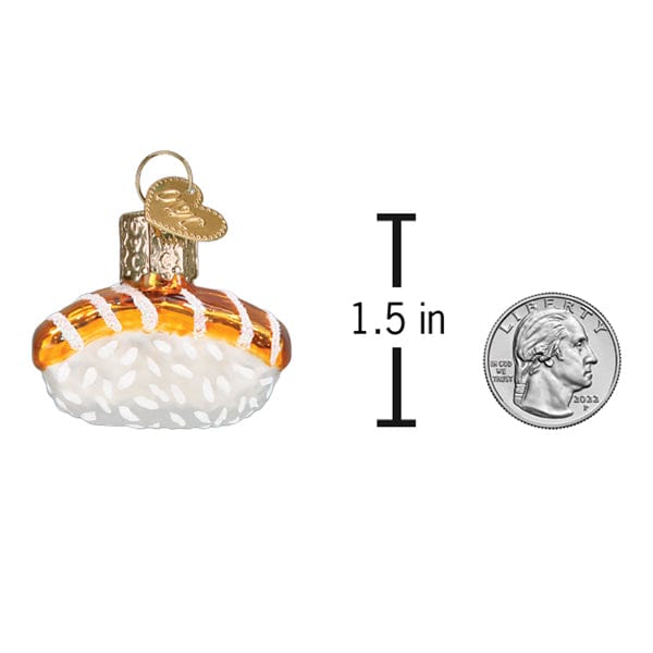 Old World Christmas Mini Salmon Sushi Ornament