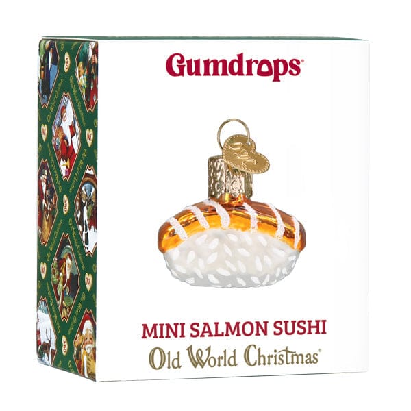 Old World Christmas Mini Salmon Sushi Ornament