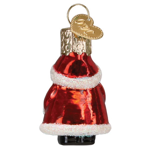 Old World Christmas Mini Santa Ornament