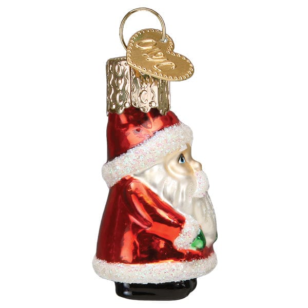 Old World Christmas Mini Santa Ornament