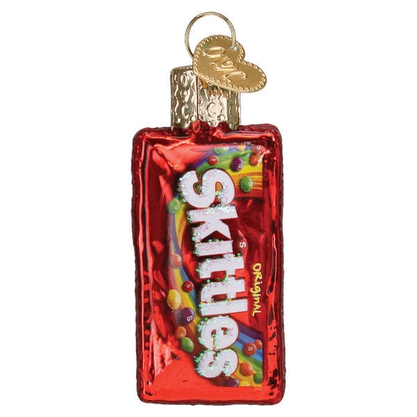 Old World Christmas Mini SKITTLES Bag Ornament