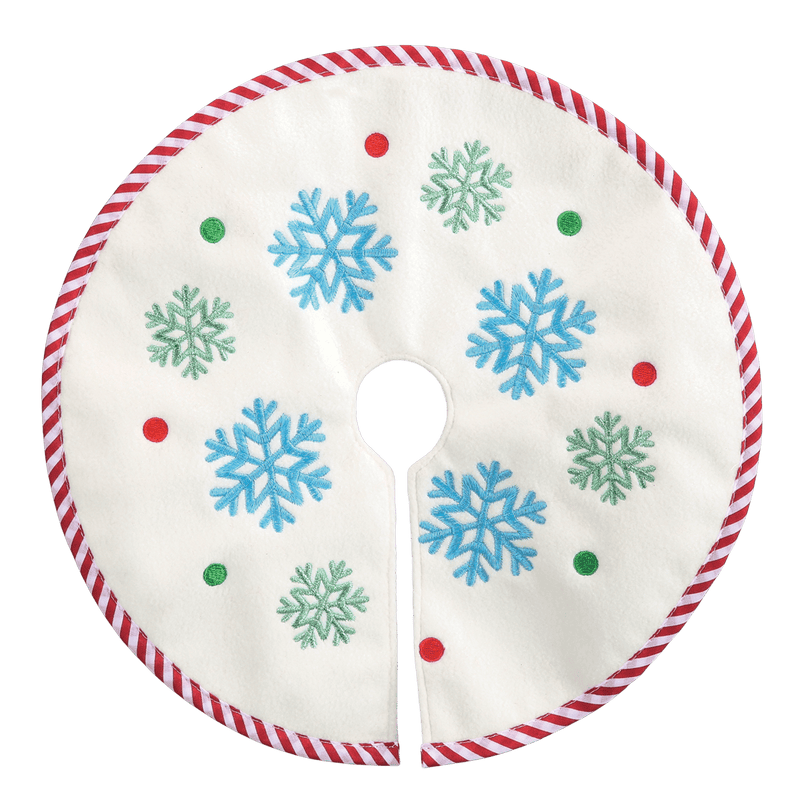 Old World Christmas Mini Snowflake Tree Skirt