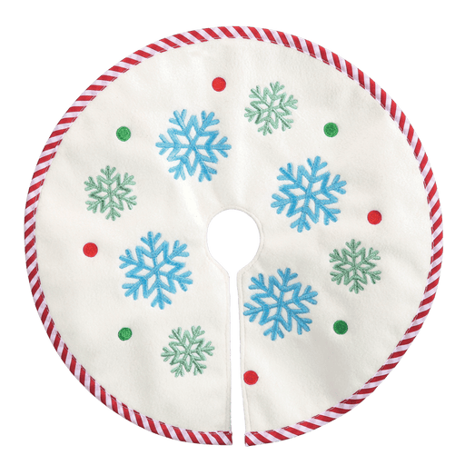 Old World Christmas Mini Snowflake Tree Skirt