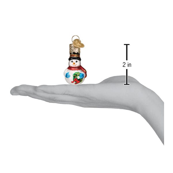 Old World Christmas Mini Snowman Ornament