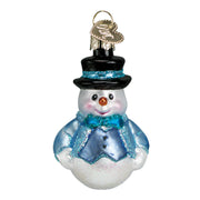 Old World Christmas Mini Snowman Ornament Set