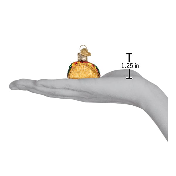 Old World Christmas Mini Taco Ornament