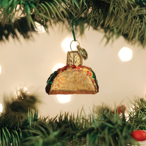 Old World Christmas Mini Taco Ornament