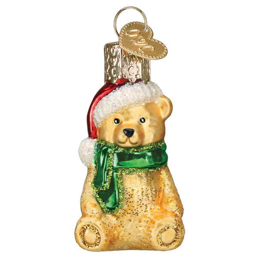 Old World Christmas Mini Teddy Bear Ornament