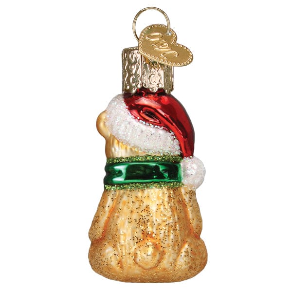 Old World Christmas Mini Teddy Bear Ornament