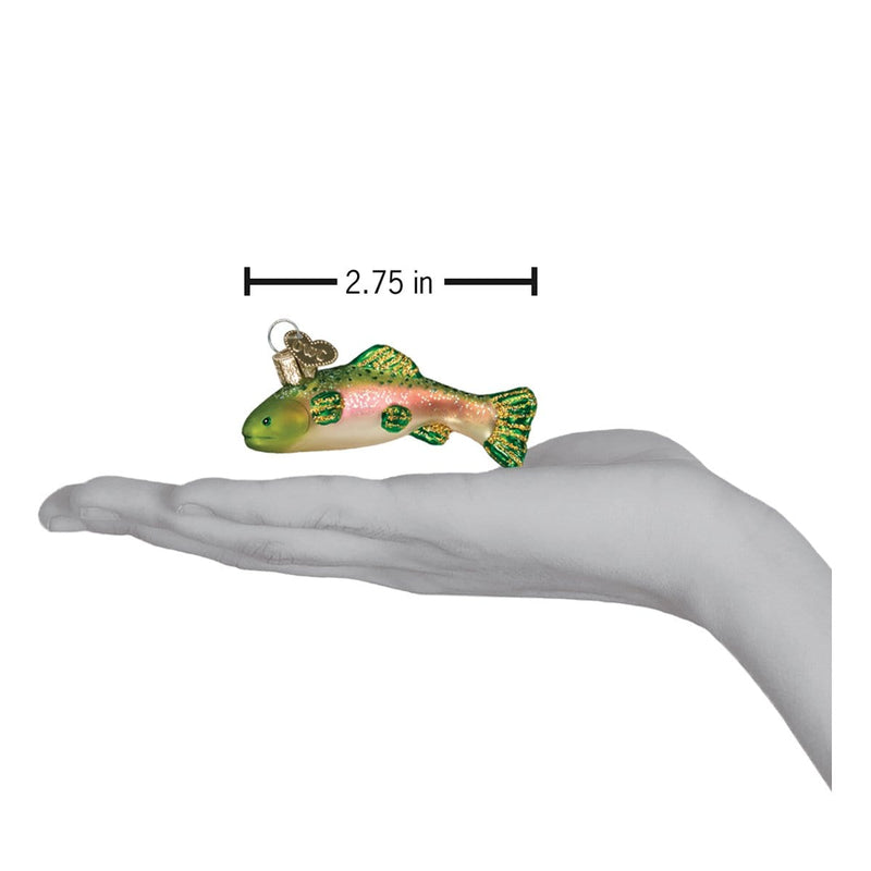 Old World Christmas Mini Trout Ornament