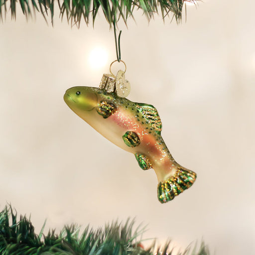 Old World Christmas Mini Trout Ornament