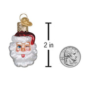 Old World Christmas Mini Winking Santa Ornament