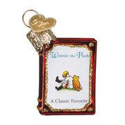 Old World Christmas Mini Winnie-The-Pooh Book Ornament