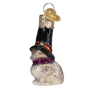Old World Christmas Mini Witch Cat Ornament