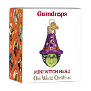 Old World Christmas Mini Witch Head Ornament
