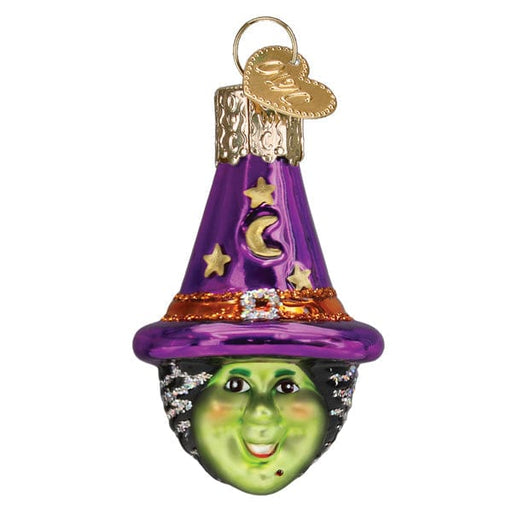 Old World Christmas Mini Witch Head Ornament