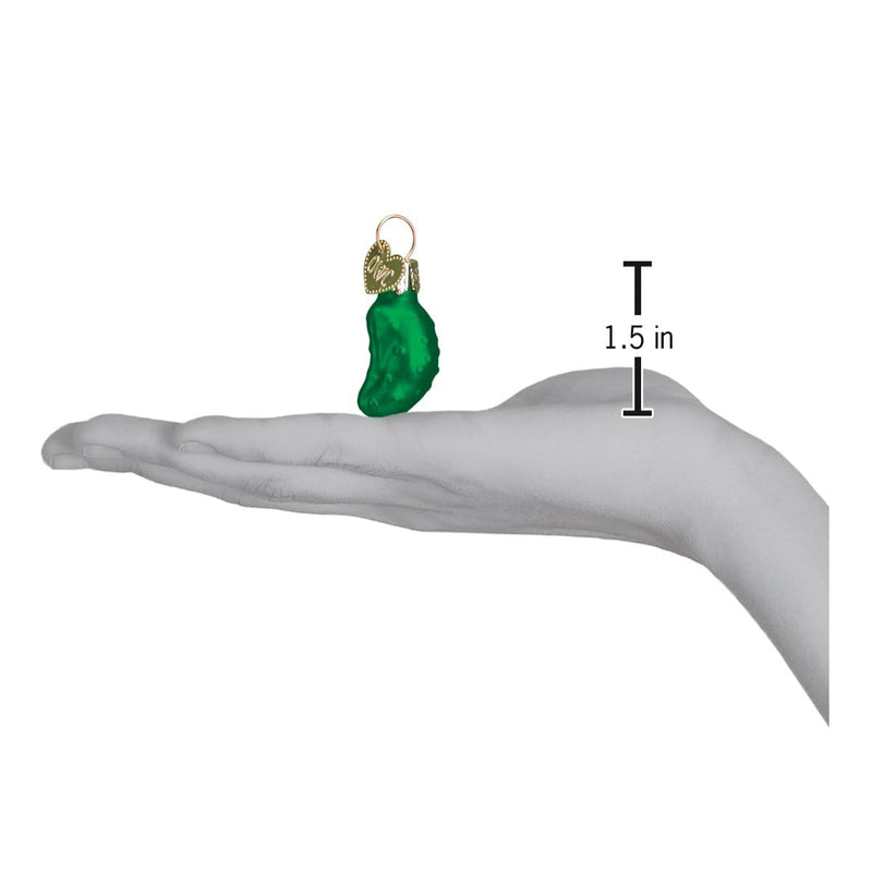 Old World Christmas Miniature Gurken Ornament