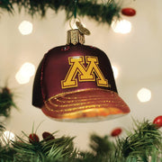 Old World Christmas Minnesota Baseball Cap Ornament