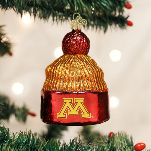 Old World Christmas Minnesota Beanie