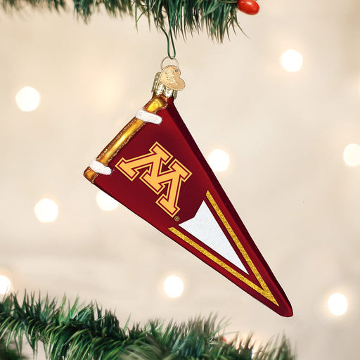 Old World Christmas Minnesota Pennant Ornament