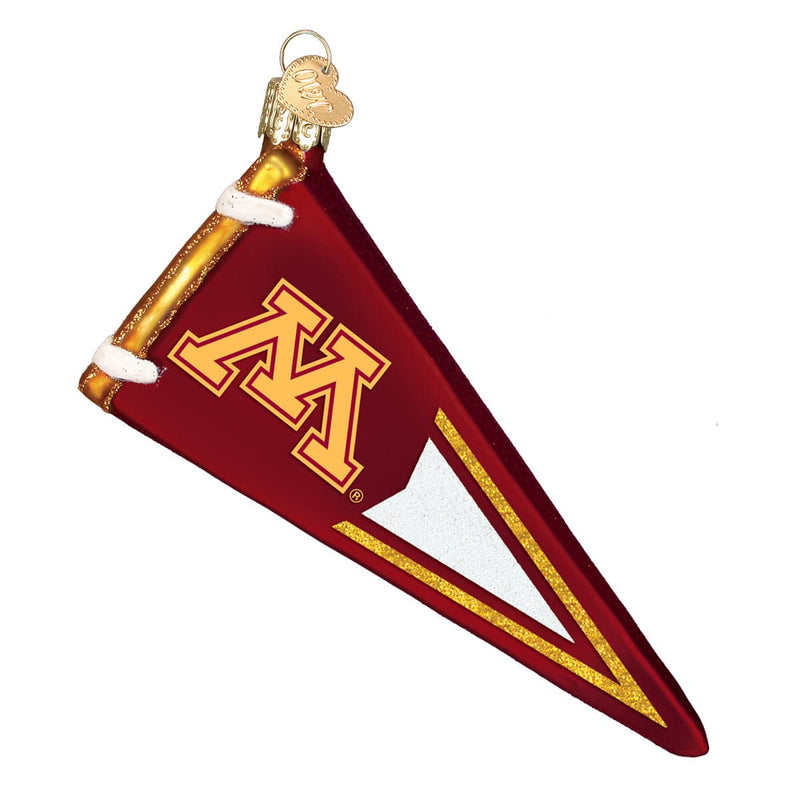 Old World Christmas Minnesota Pennant Ornament