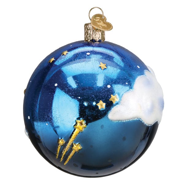 Old World Christmas Moonglow Round Ornament