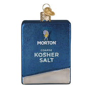 Old World Christmas Morton Kosher Salt Box Ornament