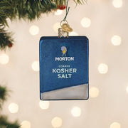 Old World Christmas Morton Kosher Salt Box Ornament