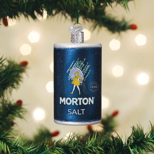 Old World Christmas Morton Salt Canister Ornament