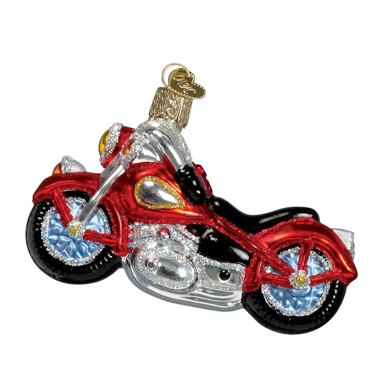 Old World Christmas Motorcycle Ornament