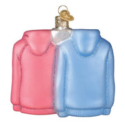 Old World Christmas Mr. & Mrs. Hoodies Ornament