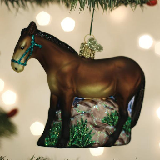 Old World Christmas Mule Ornament