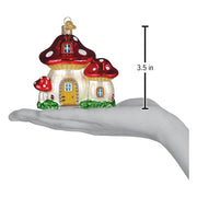 Old World Christmas Mushroom House Ornament