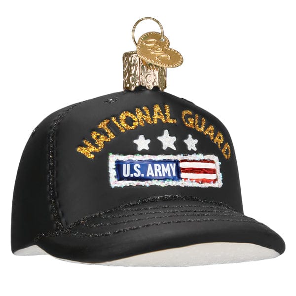 Old World Christmas National Guard Cap Ornament