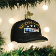 Old World Christmas National Guard Cap Ornament