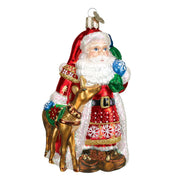 Old World Christmas Nordic Santa Ornament