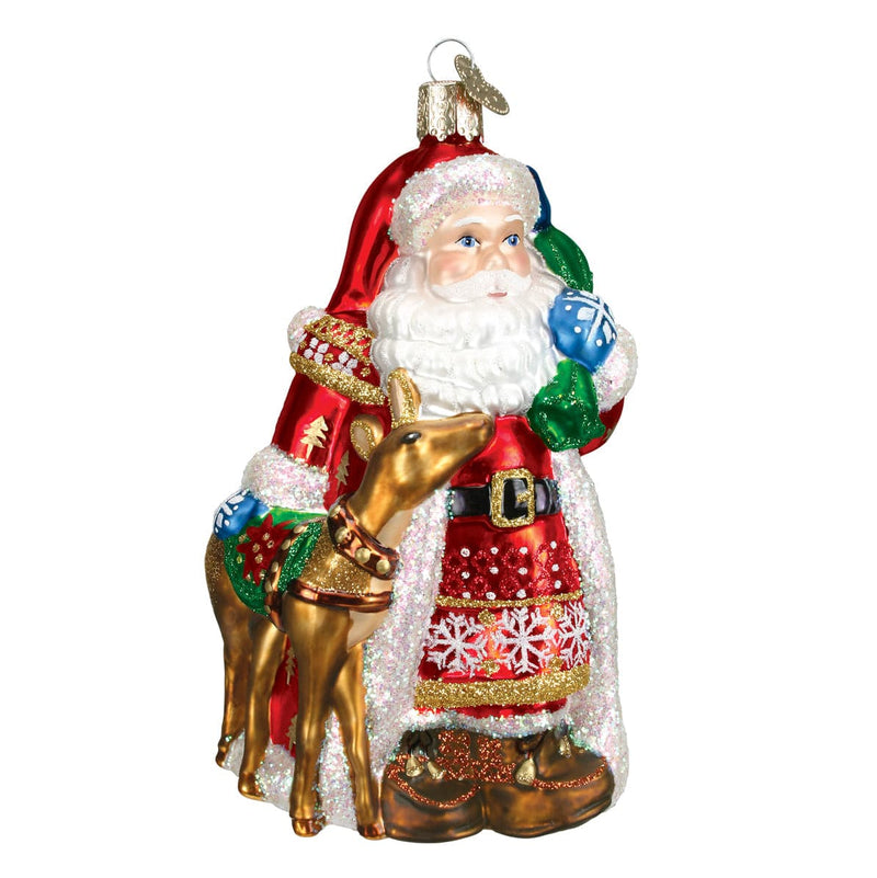 Old World Christmas Nordic Santa Ornament