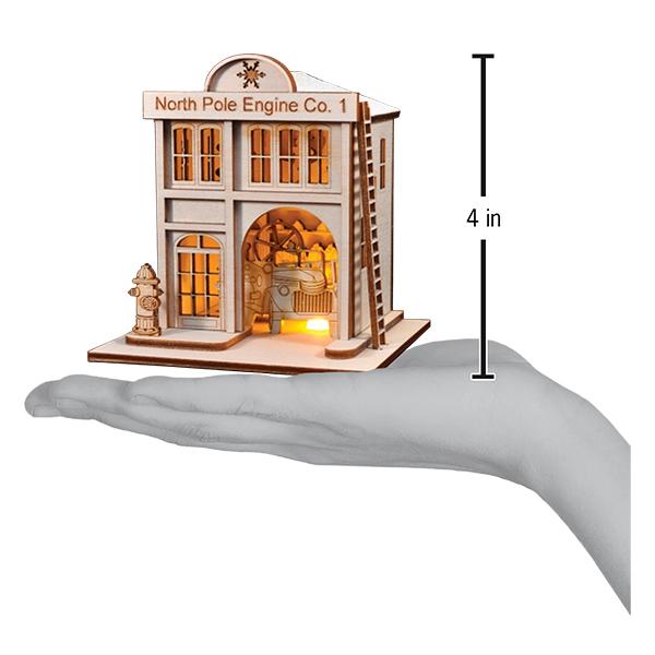 Old World Christmas North Pole Engine Co. #1