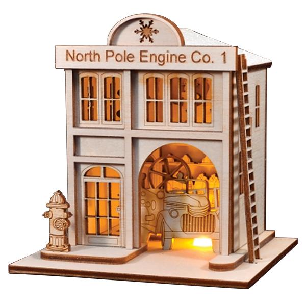 Old World Christmas North Pole Engine Co. #1
