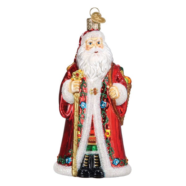 Old World Christmas Norwegian Santa Ornament