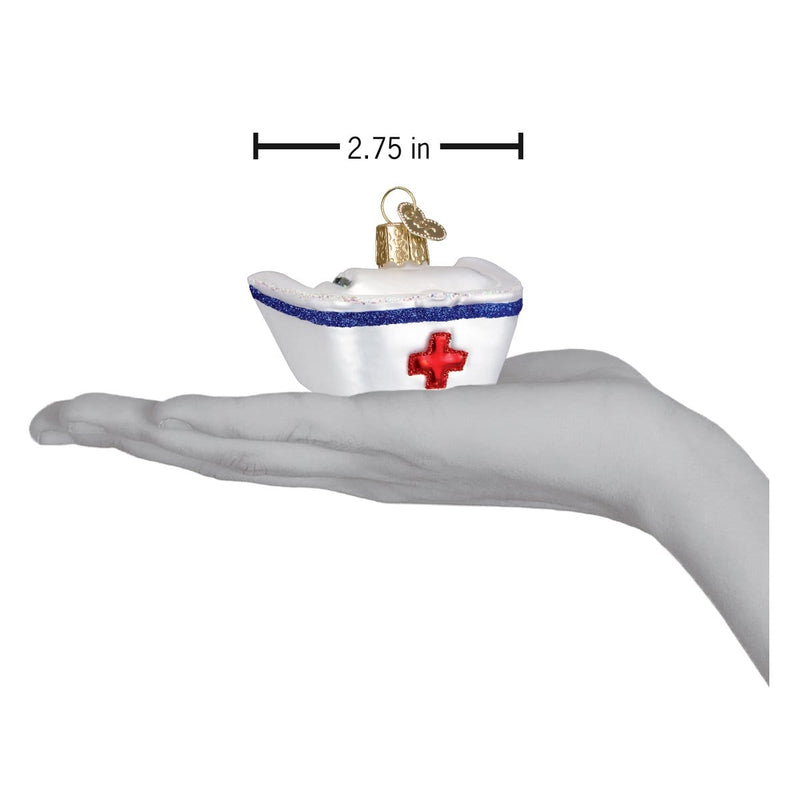 Old World Christmas Nurse's Cap Ornament