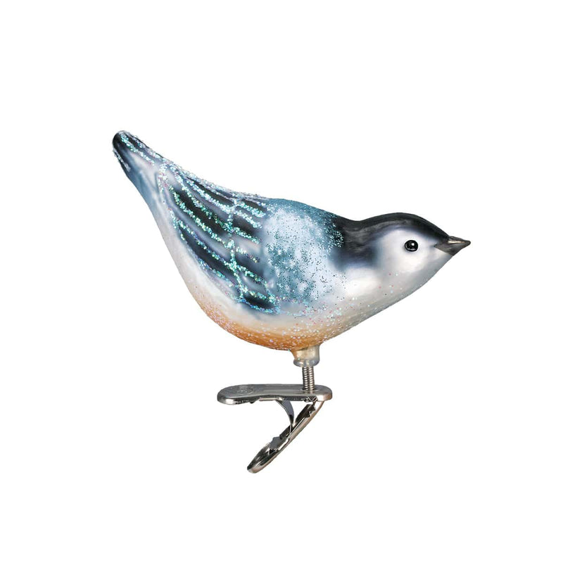 Old World Christmas Nuthatch Ornament