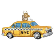 Old World Christmas NYC Taxi Ornament