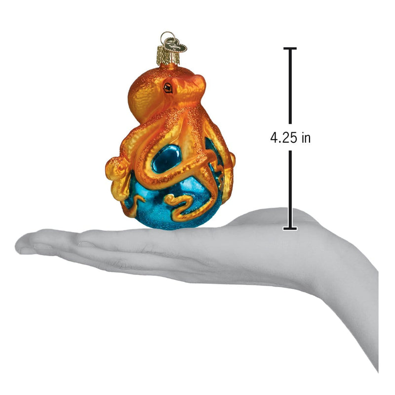 Old World Christmas Octopus Ornament