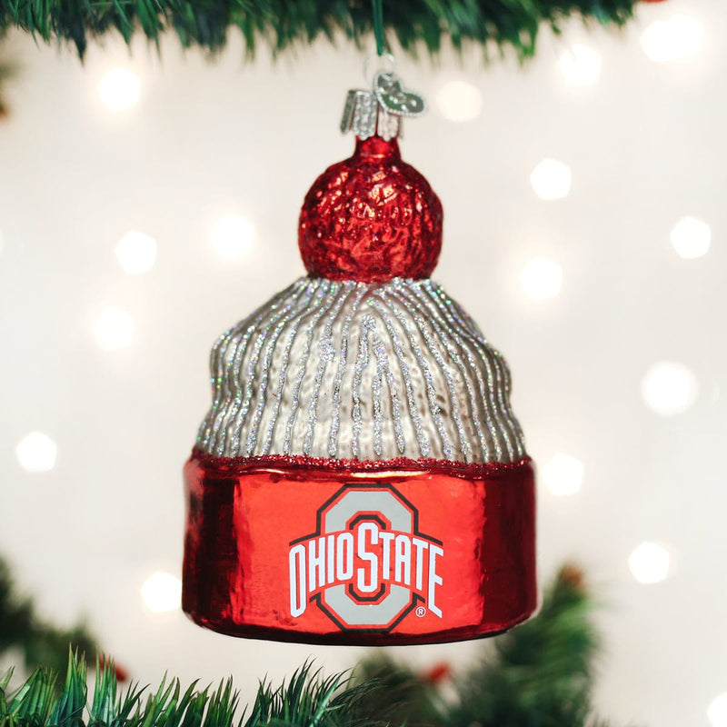 Old World Christmas Ohio State Beanie Ornament