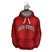 Old World Christmas Ohio State Hoodie Ornament