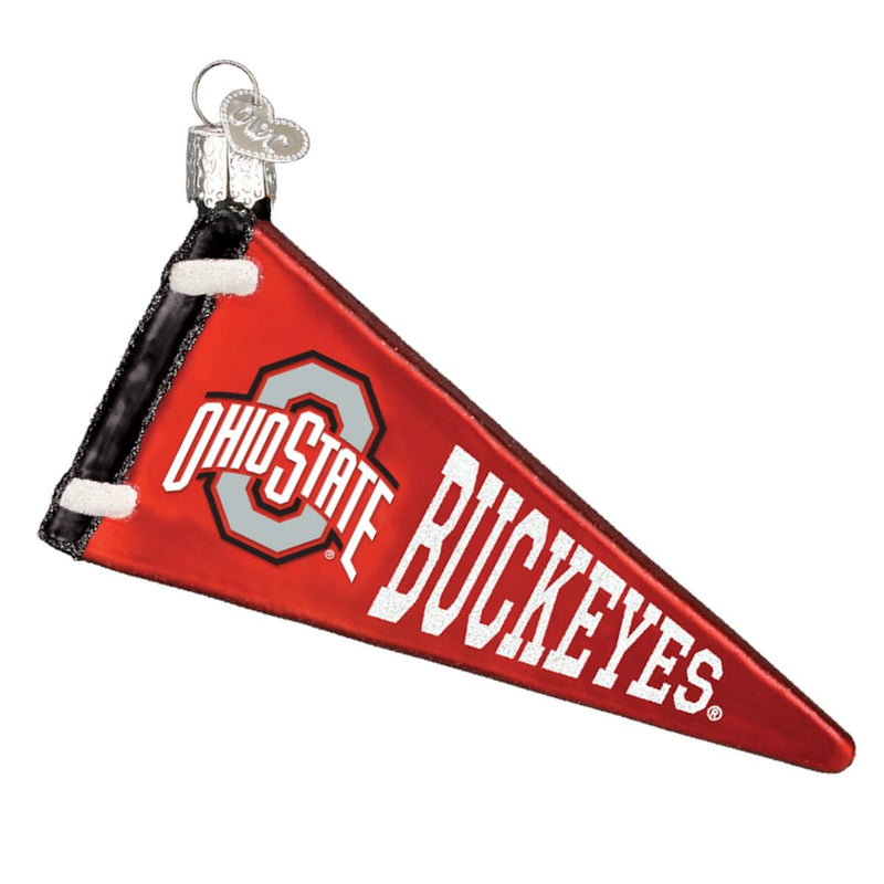 Old World Christmas Ohio State Pennant Ornament